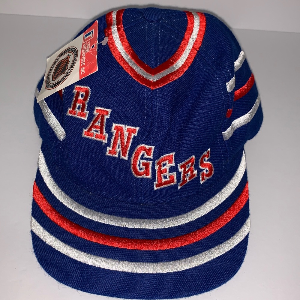 Vintage 1990s New York Rangers Hat Cap NHL NWT